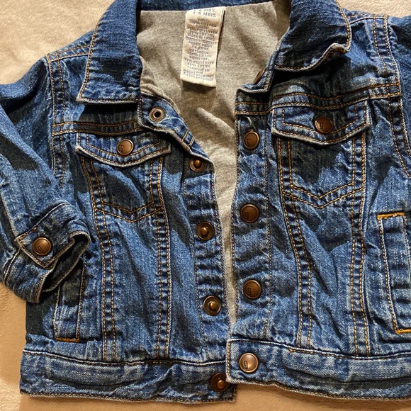 3-6 month Gymboree Denim Jean jacket - Picture 2 of 7